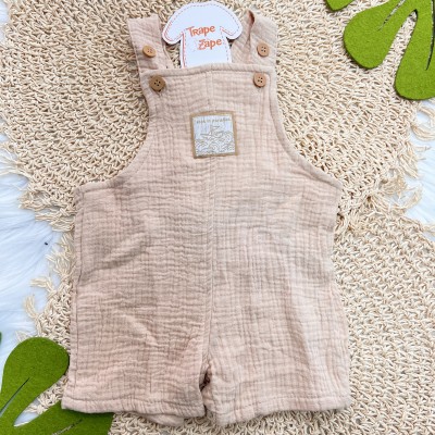 Jardineira Curta Lost in Paradise - Areia